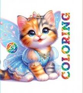 Kolorowanka 120x120 Urocze kotki