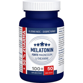 Clinical Melatonin Forte Magnesium L-Theanine 100 + 50 tablet