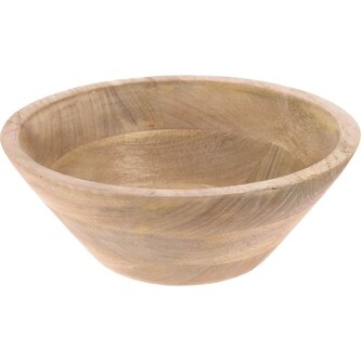 EXCELLENT HOUSEWARE Miska servírovací z mangového dřeva 25×25×10 cm KO-A55500530