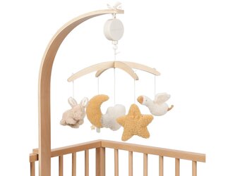 Hudební kolotoč dřevěný Newborn Naturals