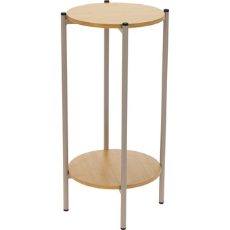 HOMESTYLING Odkládací stolek 31x31x61 cm design dřevo KO-NB1510540