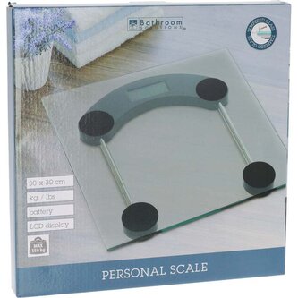 EXCELLENT HOUSEWARE Osobní váha 150 kg sklo KO-CY4655270