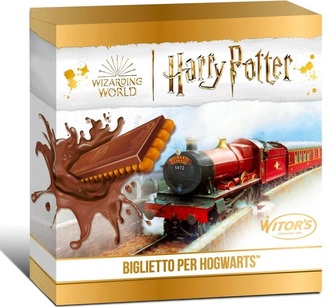 Witor's Čokoládové sušenky Jízdenka do Bradavic 126g, Harry Potter