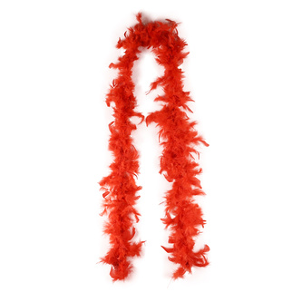 Boa červené s peřím 2 m