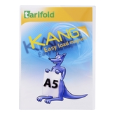 djois Kang Easy Load - magnetická kapsa, A5, transparentní, bílá, 5 ks