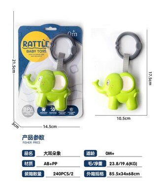 Maamaa Chrastítko slon 21,5 cm