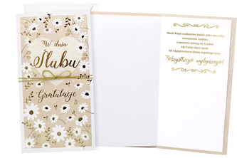 Karnet PM Ślub PM-427