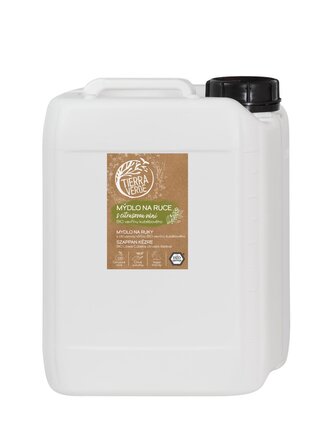 Tierra Verde Tekuté mýdlo na ruce - BIO Vavřín 5 l - s českým bio jitrocelem Tierra Verde Tekuté mýdlo na ruce - BIO Vavřín 5 l - s českým bio jitrocelem