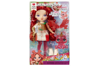 Rainbow High Malá sestřička víla - Apple (Red)