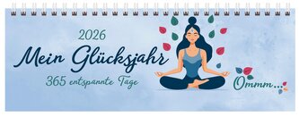Tischquerkalender Mein Glücksjahr 2026
