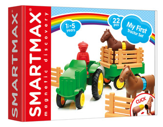 SmartMax - Můj první traktůrek - 22 ks SmartMax - Můj první traktůrek - 22 ks