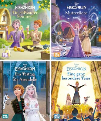Nelson Mini-Bücher: Disney Die Eiskönigin 21-24