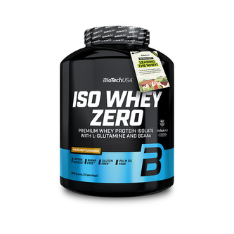 BioTech Iso Whey Zero 1816 g hazelnut (lískové oříšky)
