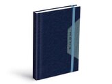 diář 2026 D801 PU blue/gray s gumkou 7781459