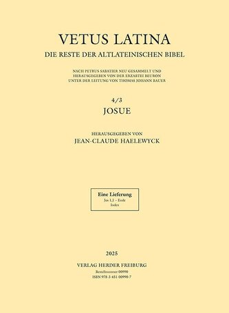 Vetus Latina - Josue