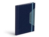 diář 2026 T805 PU blue/gray s gumkou 7781483