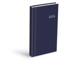 diář 2026 D802 PVC dark blue 90x170mm 7781493