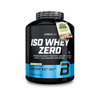 BioTech Iso Whey Zero 1816 g vanilla (vanilka)