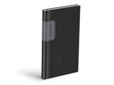 diář 2026 T806 PU gray/dark gray 90x170mm 7781512