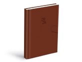 diář 2026 D801 PU brown s magnetem 7781458