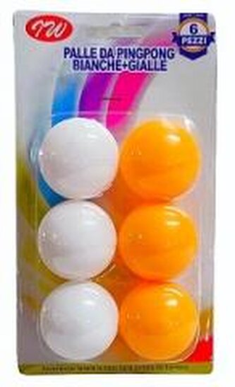 Piłeczki do ping-ponga 6szt