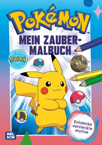 Pokémon Activity-Buch: Mein Zaubermalbuch