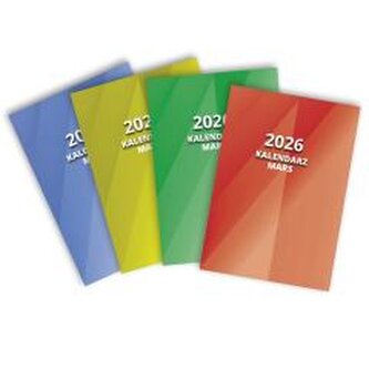 Kalendarz 2026 kieszonkowy Mars MIX