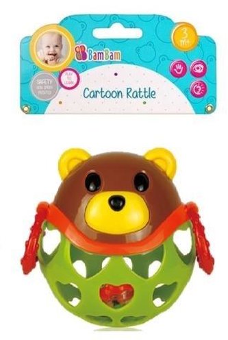 Miękka grzechotka kula miś BAM BAM