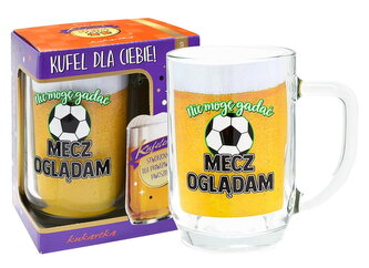 Kufel Nie moge gadać, mecz oglądam KUF-003