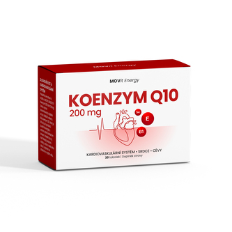 MOVit Koenzym Q10 200 mg Extra Strong, 30 tobolek