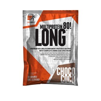 Extrifit Long 80 Multiprotein 30 g choco coco (čokoláda-kokos)