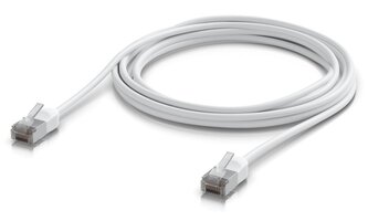 Ubiquiti UniFi Premium Patch Cable Outdoor 3m - Patch kabel, Cat6a, venkovní, bílý, 3m
