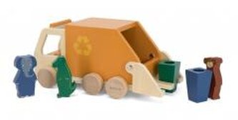 Śmieciarka drewniana