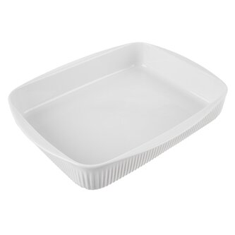 Mísa zapékací porc. VLNKA 36,5x30x6 cm