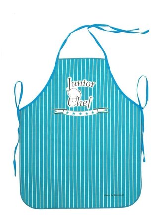 Zástěra dětská, Junior Chef, tyrkysová Zástěra dětská, Junior Chef, tyrkysová