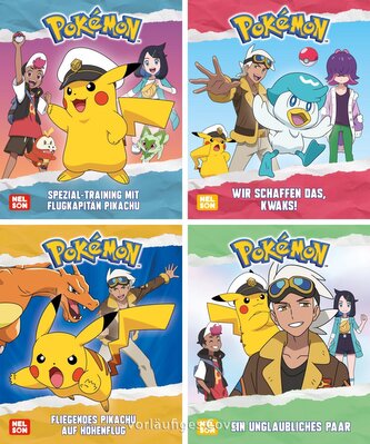 Nelson Mini-Bücher: Pokémon: Pikachu 9-12