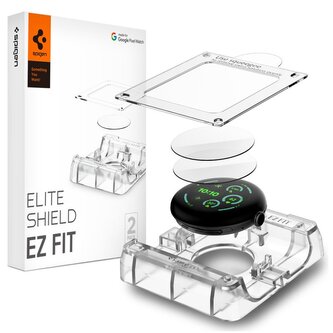 Spigen EliteShield EZ Fit 2 Pack - Google Pixel Watch 2025/ 3 (45mm)