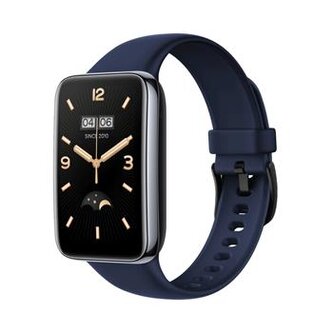 Fixed Silikonový řemínek Silicone Strap pro Xiaomi Mi Smart Band 7 Pro, modrý