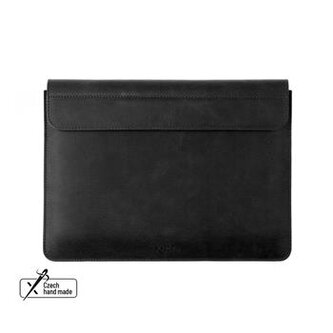 Fixed Kožené pouzdro Oxford pro Apple MacBook Air 15,3" (2023) M2, černé