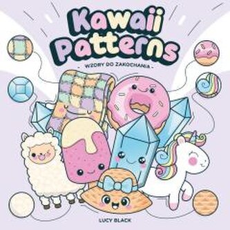 Kolorowanki do zakochania. Kawaii Patterns