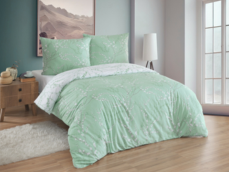 Prodloužené povlečení bavlna 140x220, 70x90cm Aspen tree