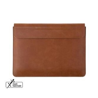 Fixed Kožené pouzdro Oxford pro Apple MacBook Air 15,3" (2023) M2, hnědé