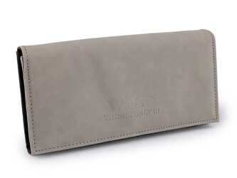 Dámská peněženka 10x19 cm - 1 ks - 1 šedokrémová