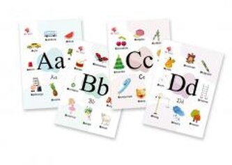 Plansze edukacyjne Alfabet A5