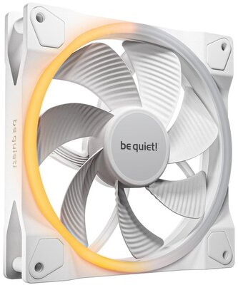 Be quiet! ventilátor Light Wings 140mm PWM Reverse 140mm ARGB PWM bílý