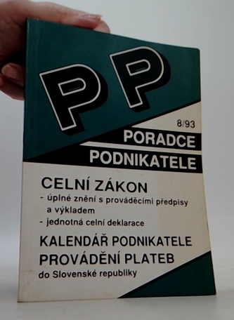 Celní zákon Provádění plateb do SR