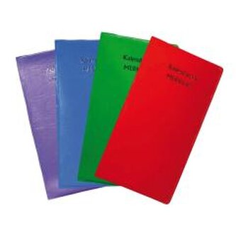 Kalendarz 2026 Kieszonkowy Merkury PVC MIX