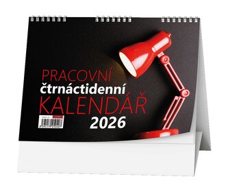 Stolní kalendář 2026 - Pracovní kalendář Čtrnáctidenní