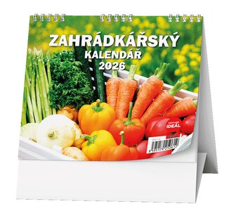 Stolní kalendář 2026 - IDEÁL - Zahrádkářský kalendář