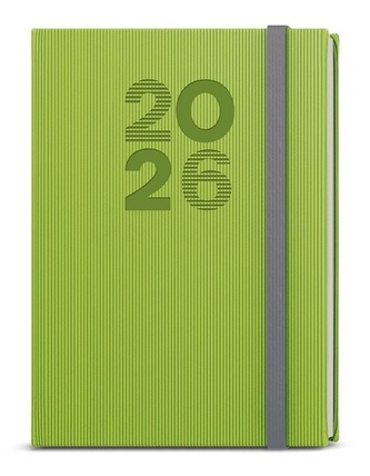 Denní diář 2026 David Vigo A5 zelená Denní diář 2026 David Vigo A5 zelená